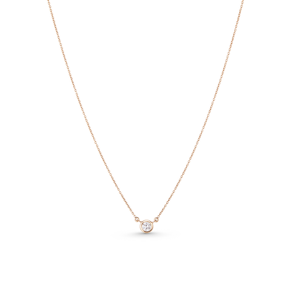 Sylvie Solitaire Diamond Pendant