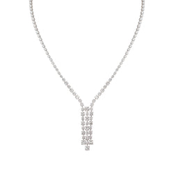 Delphine Cascading Diamond Necklace