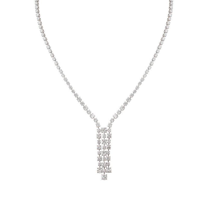 Delphine Cascading Diamond Necklace