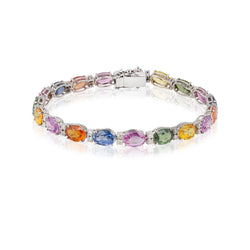 Chamarel Sapphire and Diamond Bracelet