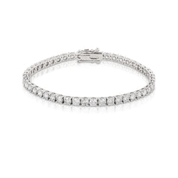 Odette White Gold Diamond Tennis Bracelet